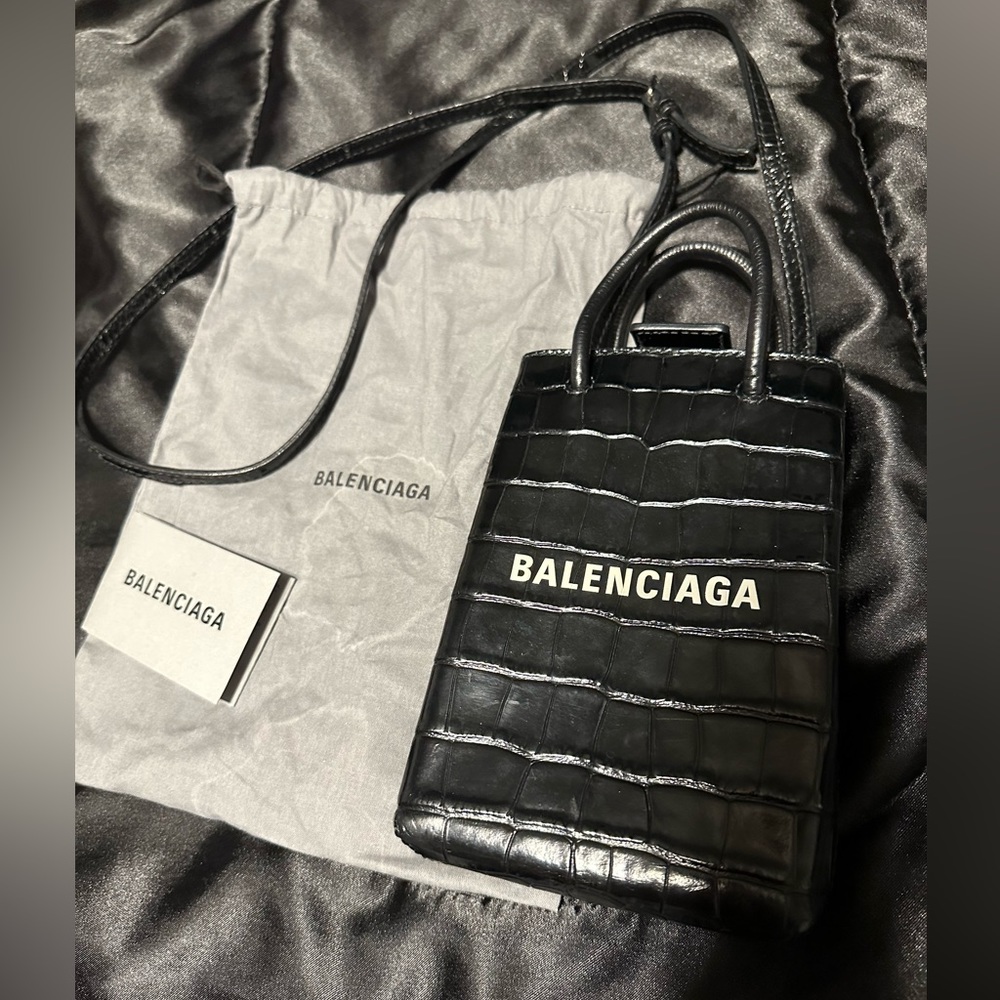 BALENCIAGA Mini Shopper Crossbody Bag |Authentic|
